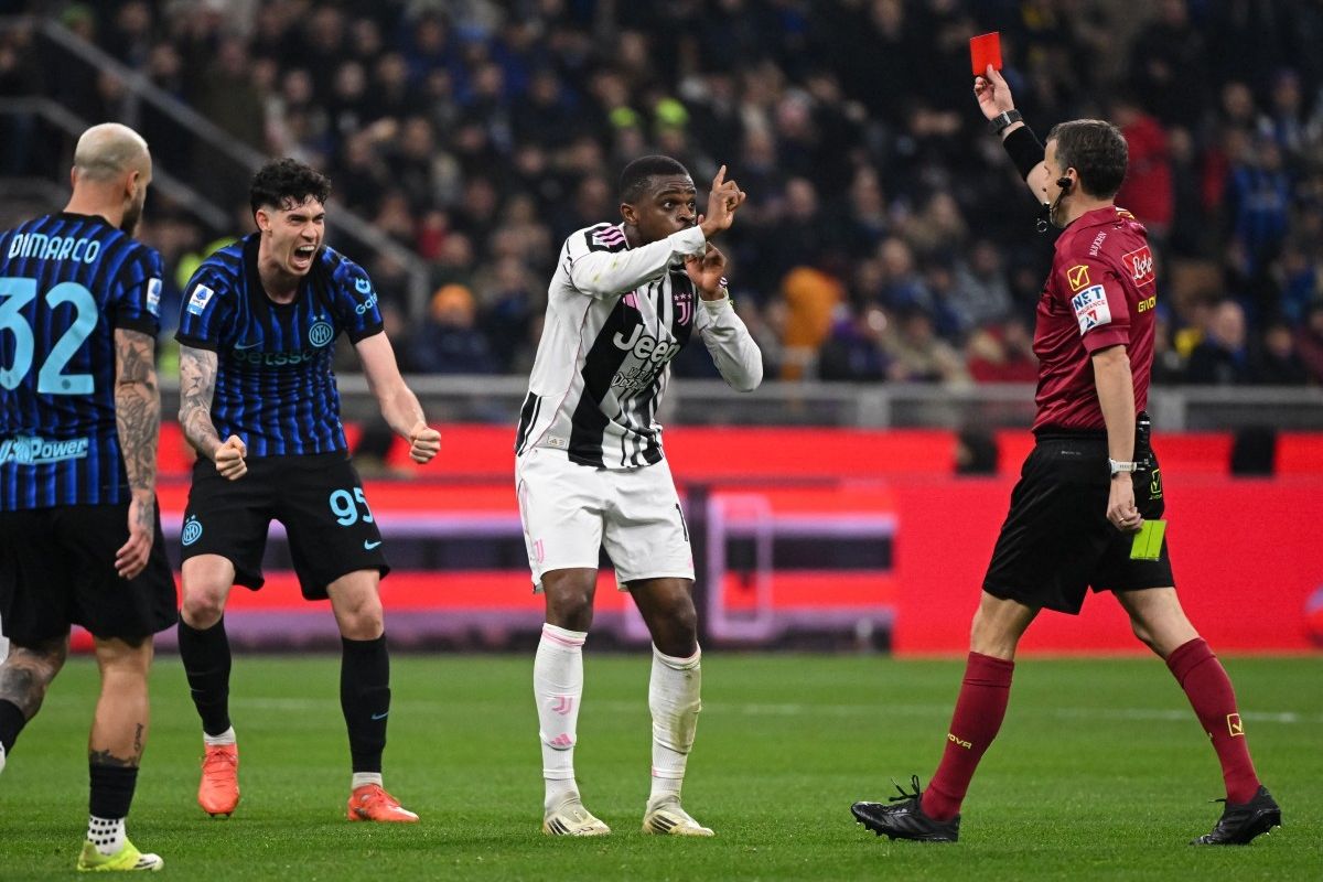Skandal San Siro! Kartu Merah Kalulu dan Gol Roket Zielinski Menit 90 Hancurkan Juventus!